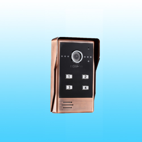 4户刷卡门口机（DS-T-10CG-4）